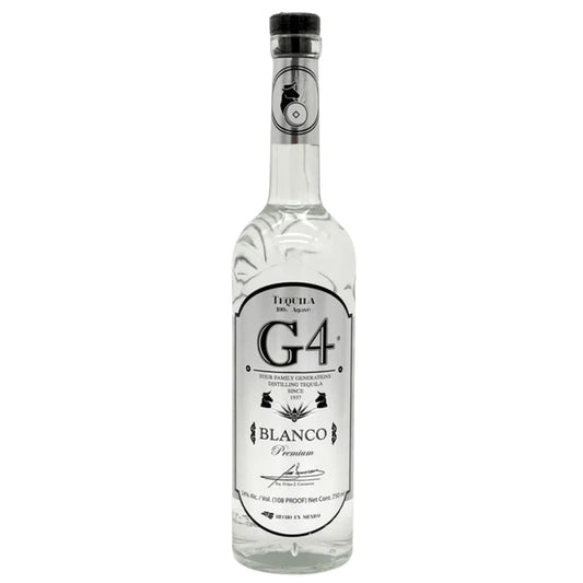 G4 Tequila Blanco 108 Proof Premium