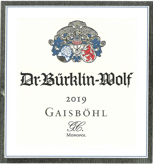 Gaisbohl [Monopol] Riesling Trocken GC, Burklin-Wolf 2022