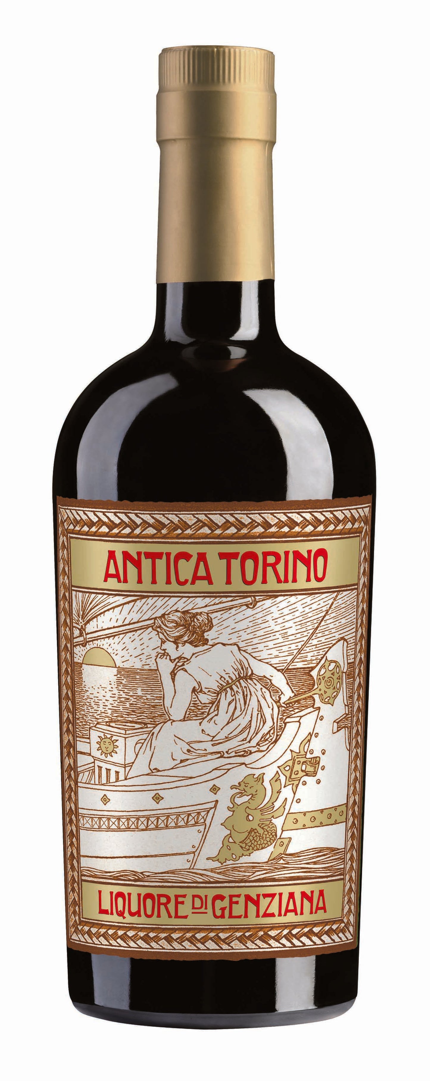 Genziana Liqueur, Antica Torino [Strapped]