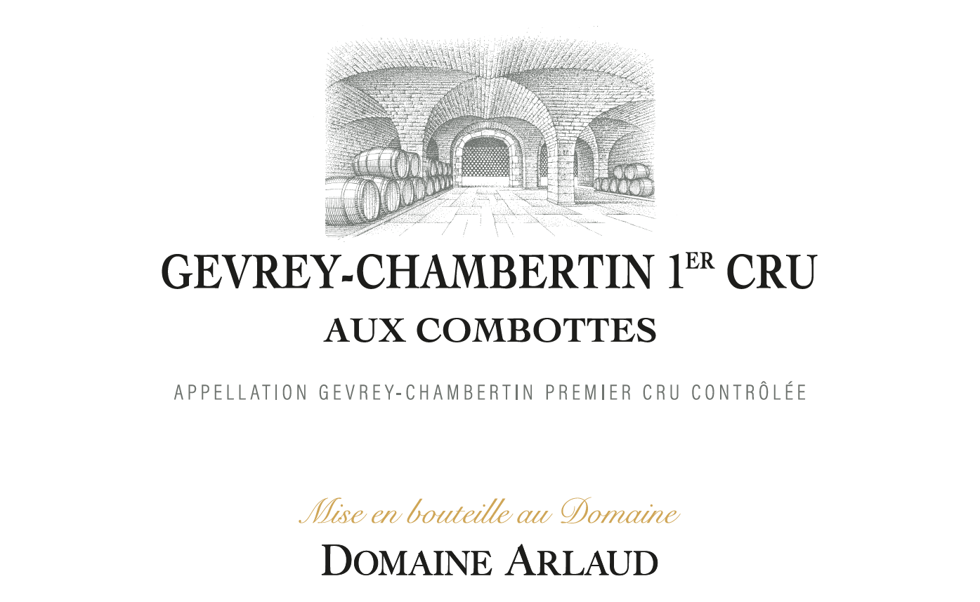 Gevrey-Chambertin 1er "Aux Combottes", Domaine Arlaud 2022
