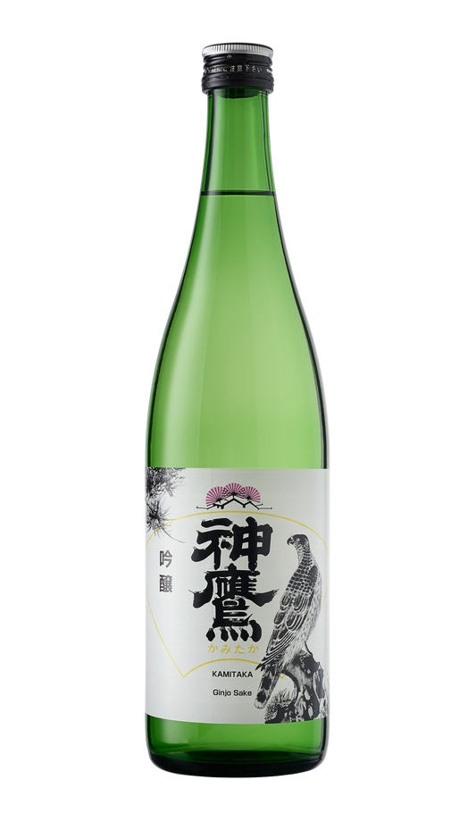 Ginjo Sake 'Hawk Label' Kamitaka
