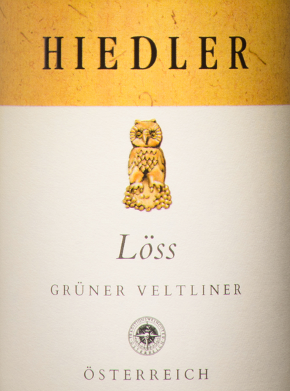 Gruner Veltliner 'Loess', Hiedler