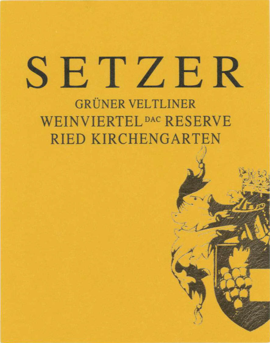 Gruner Veltliner Ried Kirchengarten Reserve, Setzer 2024