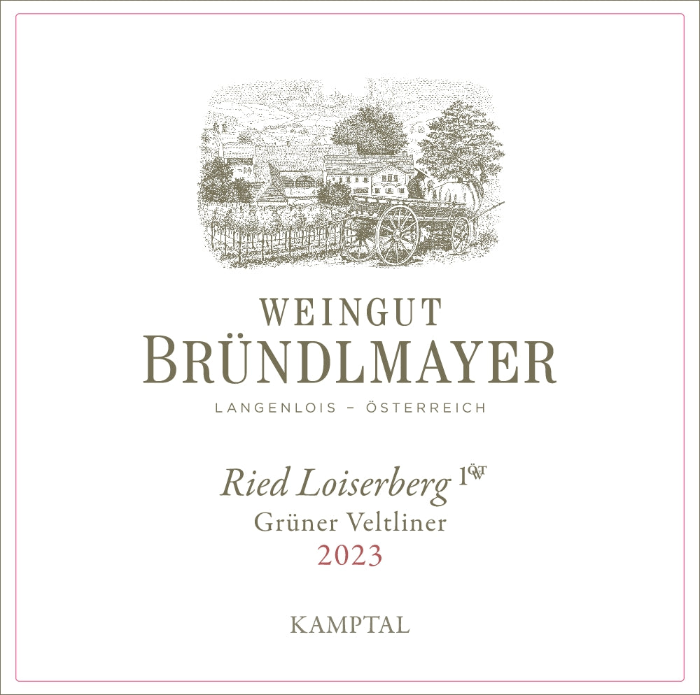 Gruner Veltliner Ried Loiserberg Erste Lage, Brundlmayer 2023