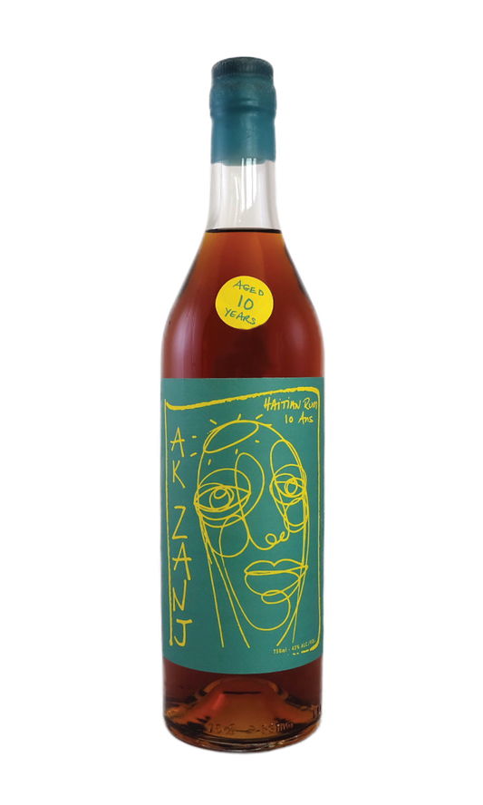 Haitian Dark Rum - 10 Year, Ak Zanj
