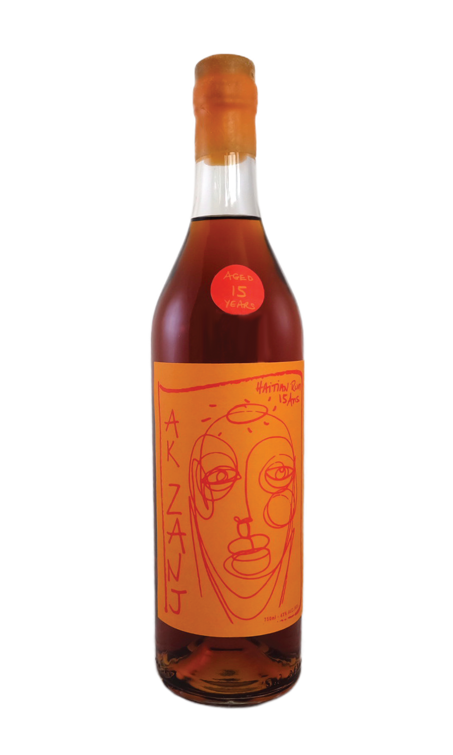 Haitian Dark Rum - 15 Year, Ak Zanj