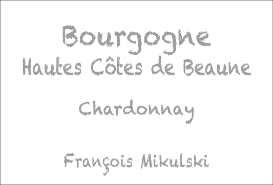 Hautes Cotes De Beaune Blanc, Domaine Francois Mikulski 2023