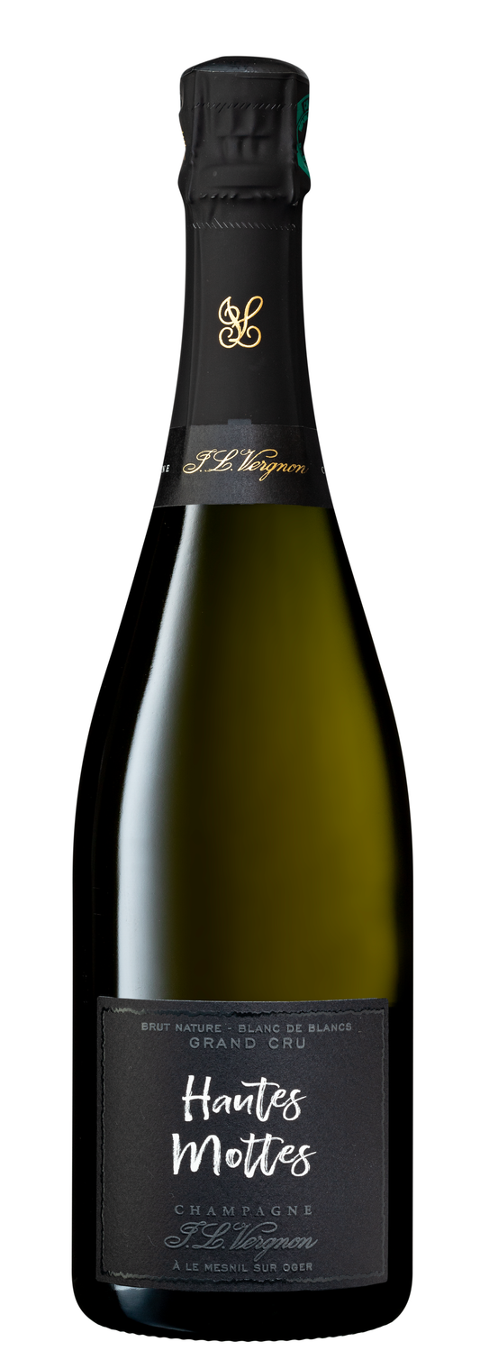 "Hautes Mottes" Blanc De Blancs Grand Cru Brut Nature, Champagne Jl Vergnon 2014