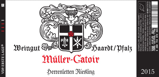Herrenletten 1er Lage Riesling Trocken, Muller-Catoir 2023