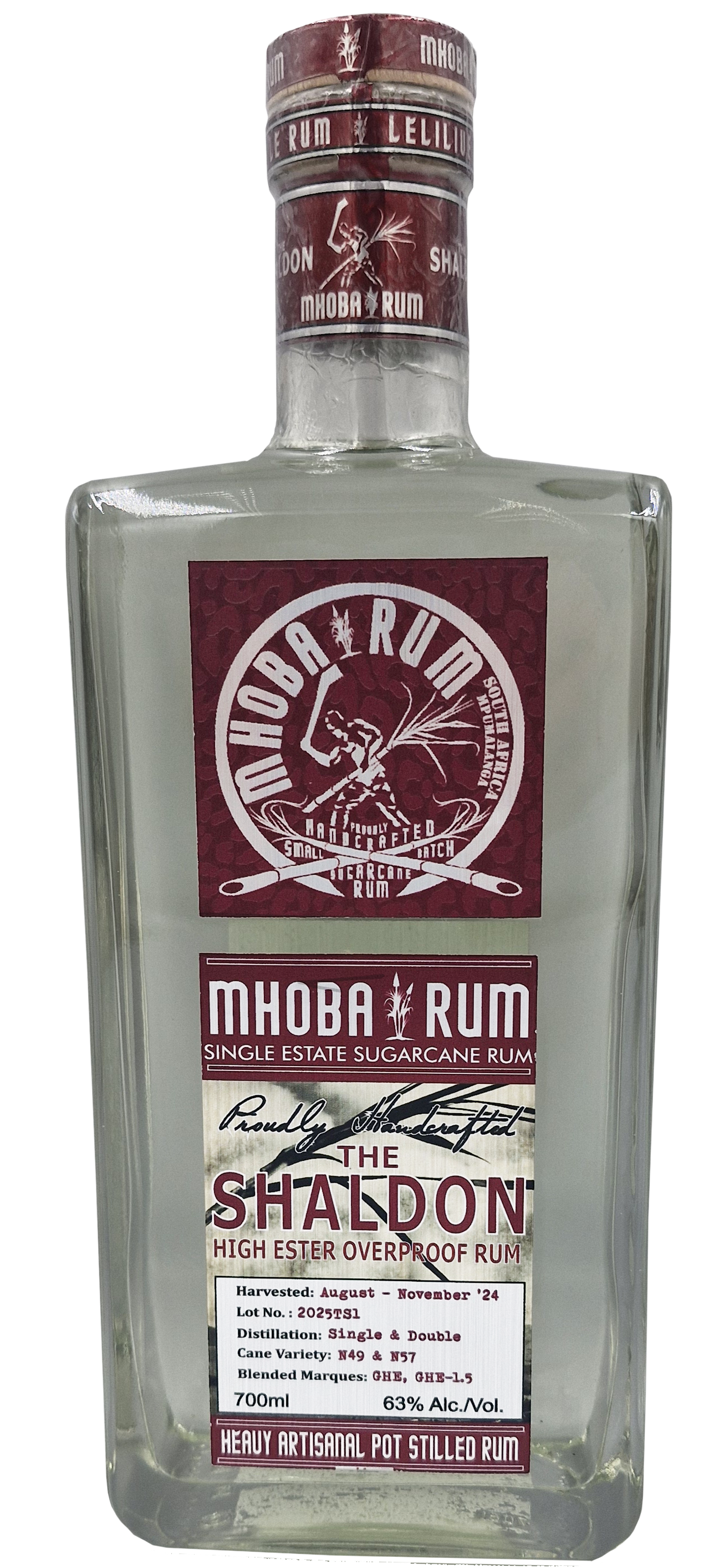 High Ester Overproof Rum, 'The Shaldon', Mhoba Rum [Strapped]