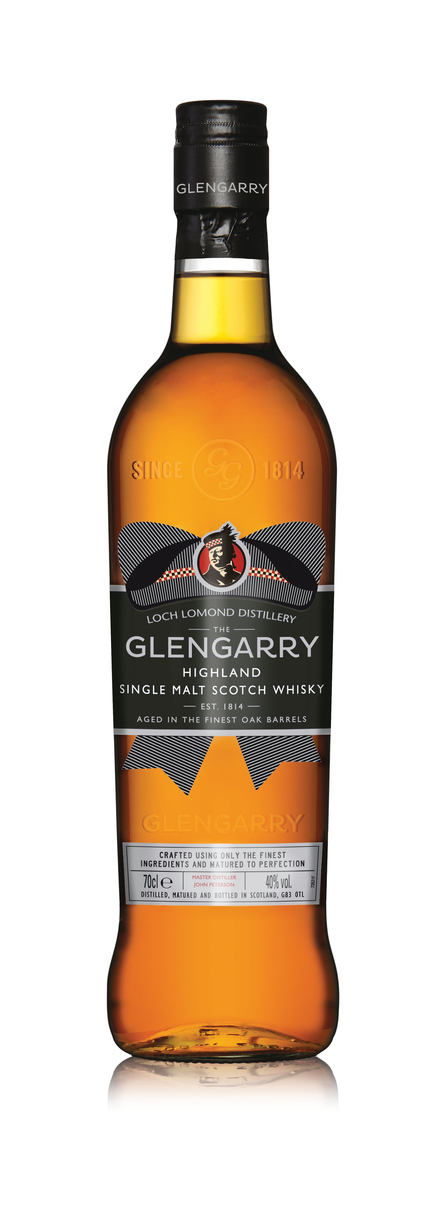 Highland Single Malt Scotch Whisky, The Glengarry [Strapped]