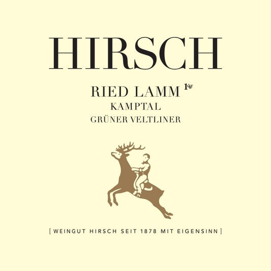 Gruner Veltliner Lamm, Hirsch 2023