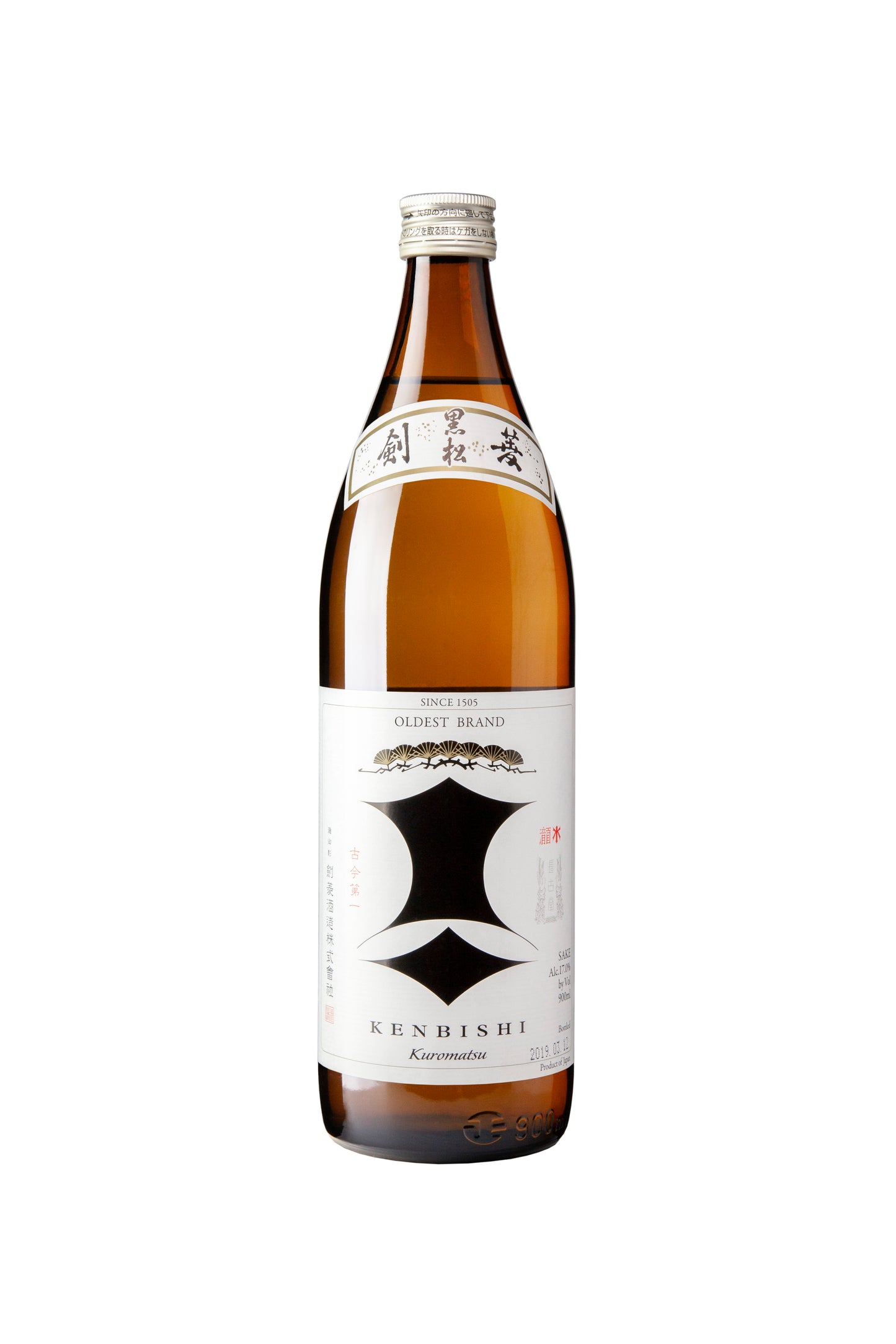 Honjozo Sake 'Kuromatsu', Kenbishi