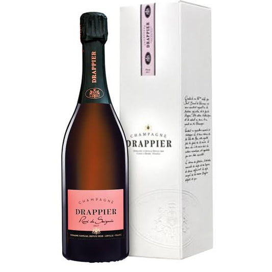 Drappier Rose De Saignee Brut Gift