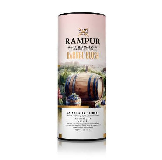 Rampur Barrel Blush Aged in Australian Wine Casks