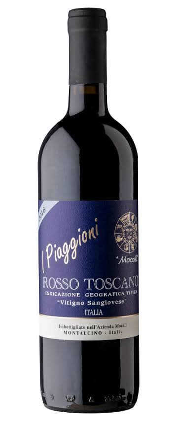 Rosso di Toscana 'I Piaggioni', Mocali 2022