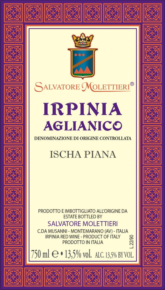 Irpinia Aglianico 'Ischa Piana', Salvatore Molettieri