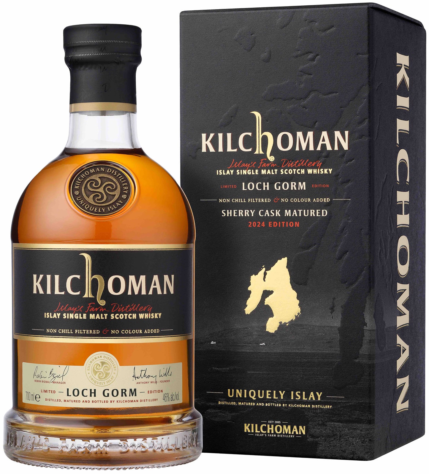 Islay Single Malt Scotch Whisky, 'Loch Gorm', Kilchoman Distillery
