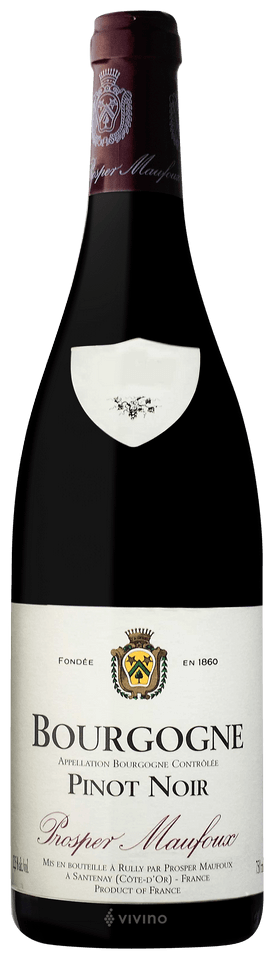 Prosper Maufoux Bourgogne Pinot Noir