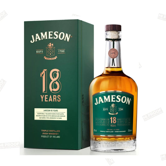 Jameson Irish Whiskey 18 Year