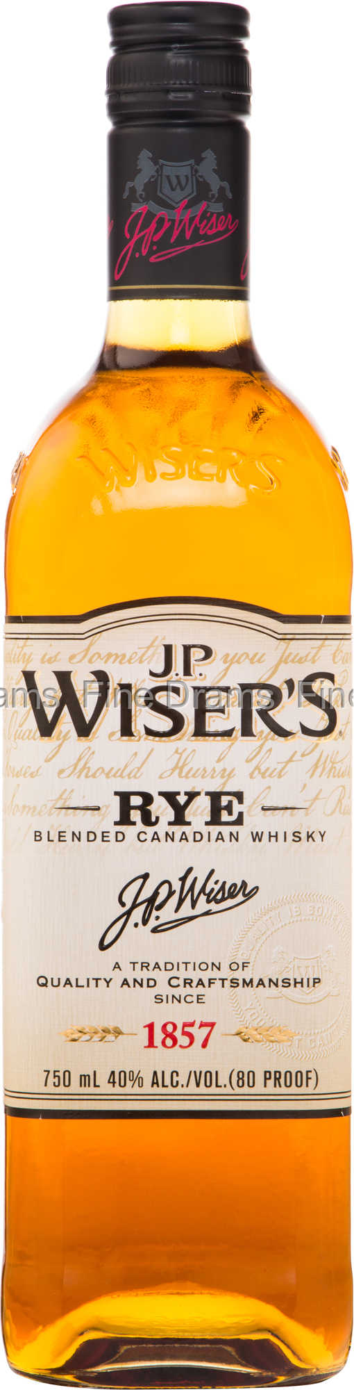 JP Wiser's Rye Whisky