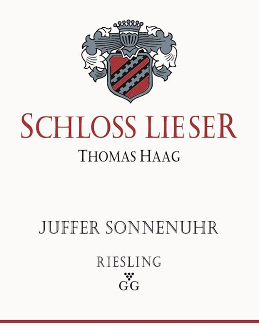 Juffer Sonnenuhr Riesling Grosses Gewachs, Schloss Lieser 2023