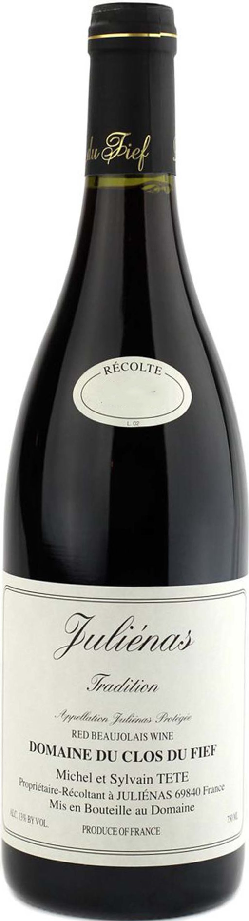 Julienas "Cuvee Tradition", Michel Tete