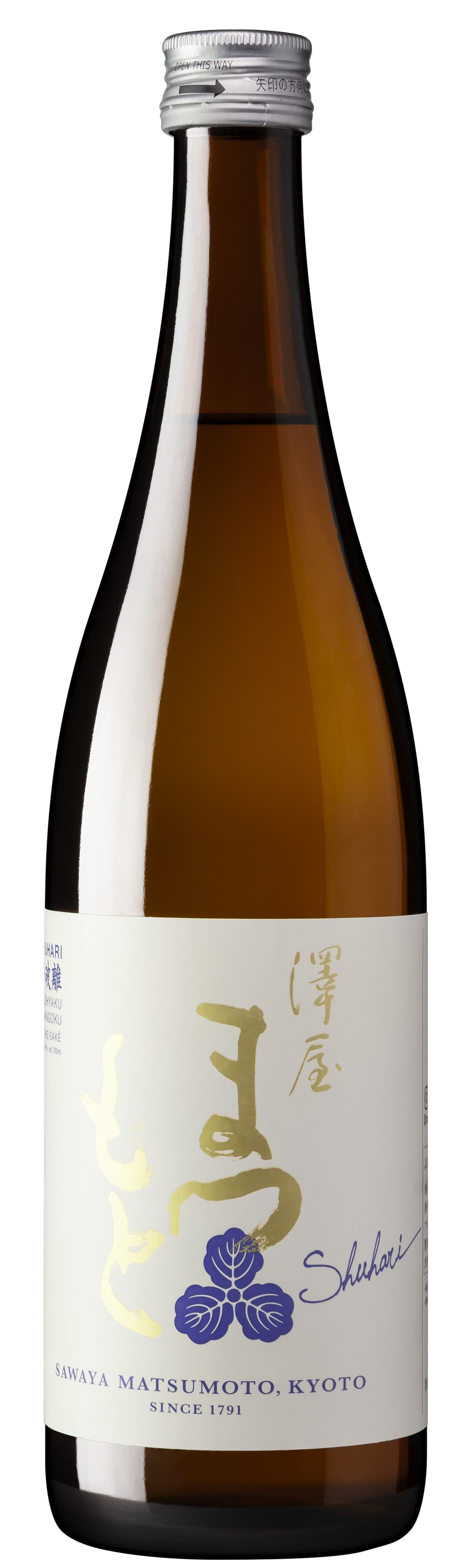 Junmai Sake 'Shuhari - Gohyaku Mangoku', Sawaya Matsumoto