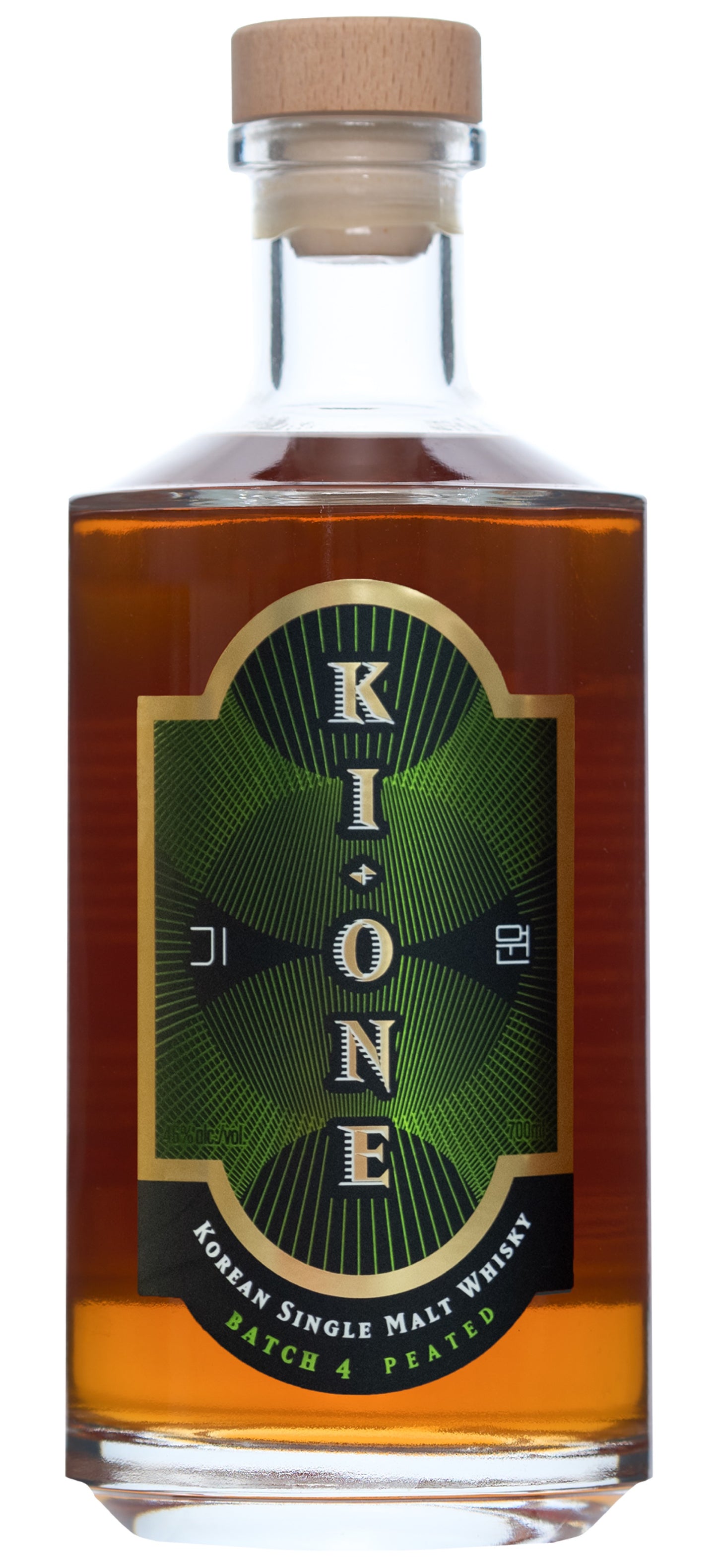 Korean Single Malt Whisky, 'Peated - Batch 4', The Ki One Distillery