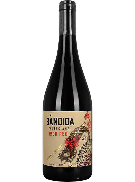 La Bandida Valenciana Rich Red Hiszpania Czerwone Półwytrawne