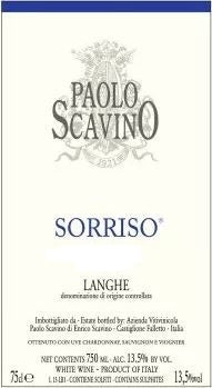 Langhe Bianco 'Sorriso', Paolo Scavino