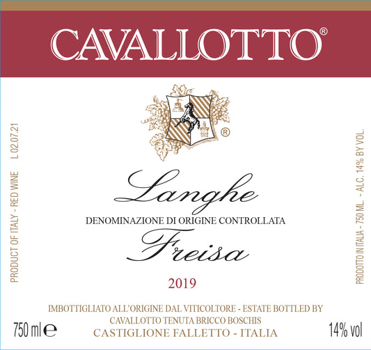Langhe Freisa, Cavallotto 2022