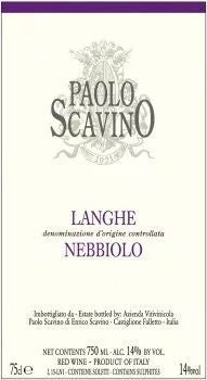 Langhe Nebbiolo, Paolo Scavino