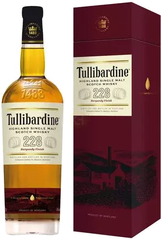 Tullibardine 228 Burgundy Finish Single Malt Scotch