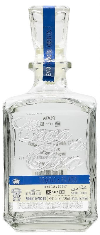 Cava de Oro Tahona Plata Tequila