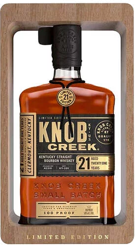 Knob Creek 21 Year Old Straight Bourbon Whiskey