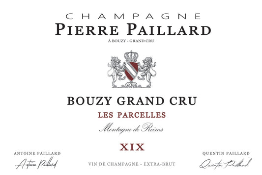 "Les Parcelles Bouzy Xxii" Grand Cru Extra Brut, Champagne Pierre Paillard 2022