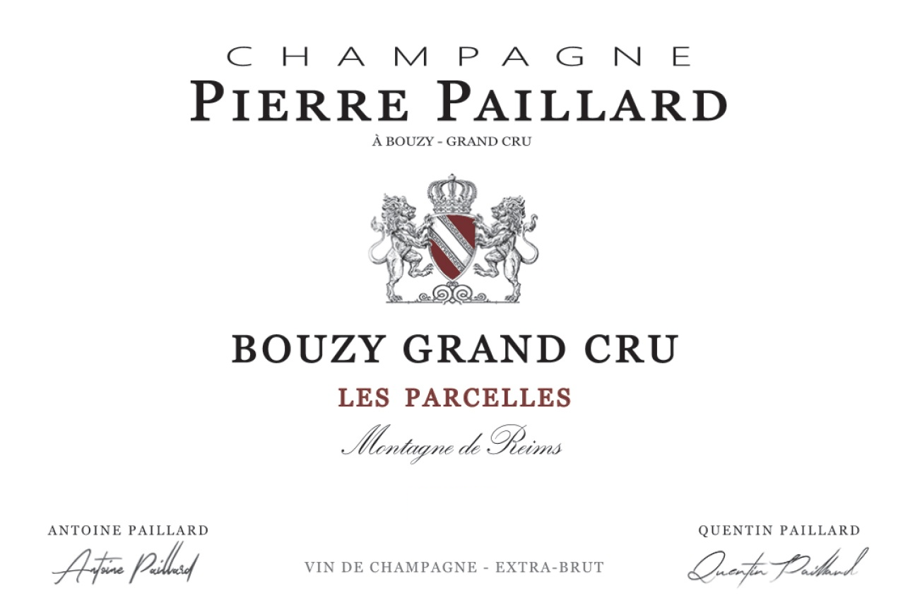 "Les Parcelles Bouzy XXI" Grand Cru Extra Brut, Champagne Pierre Paillard