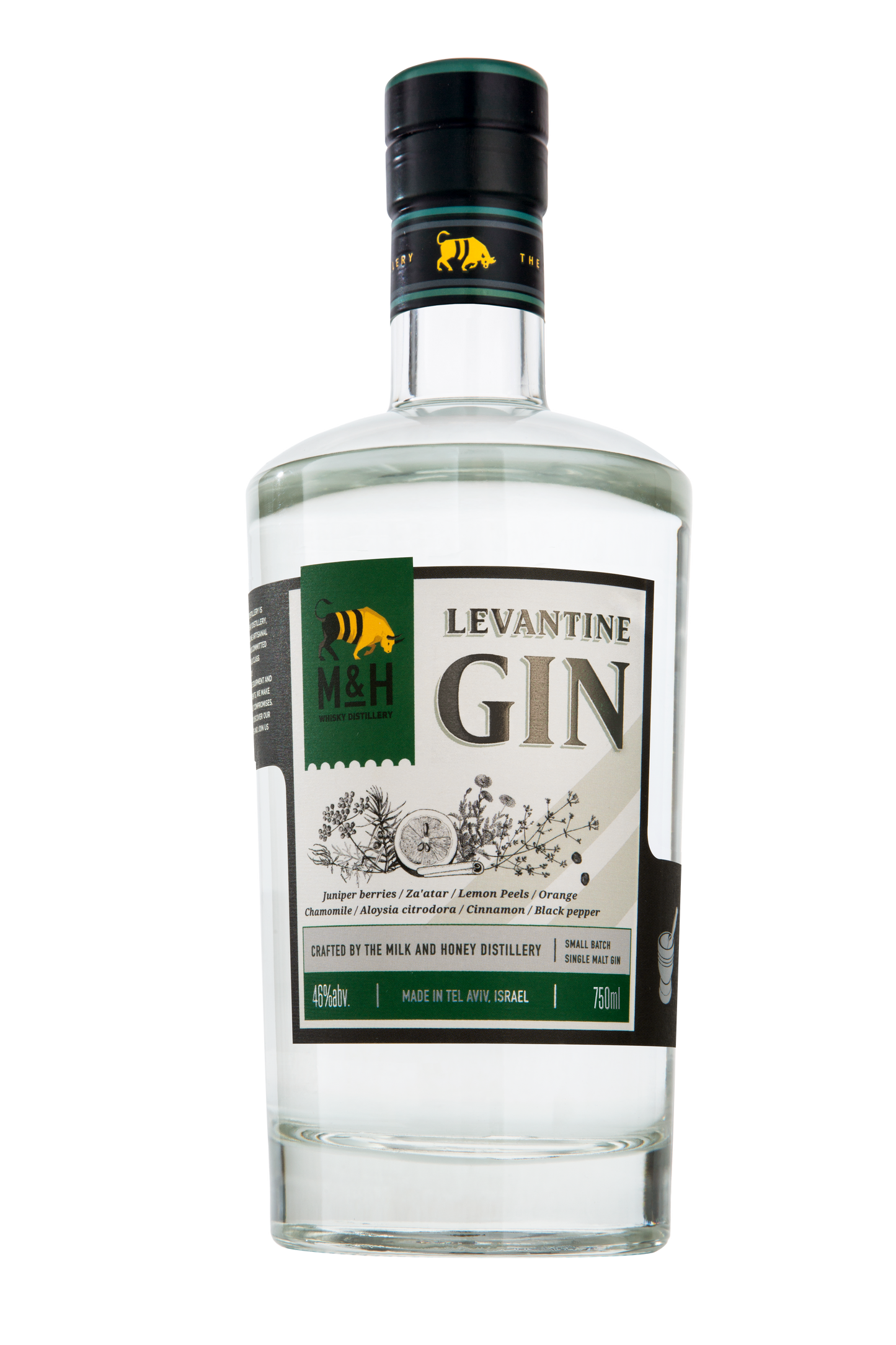 Levantine Gin, Milk & Honey Distillery [Strapped]