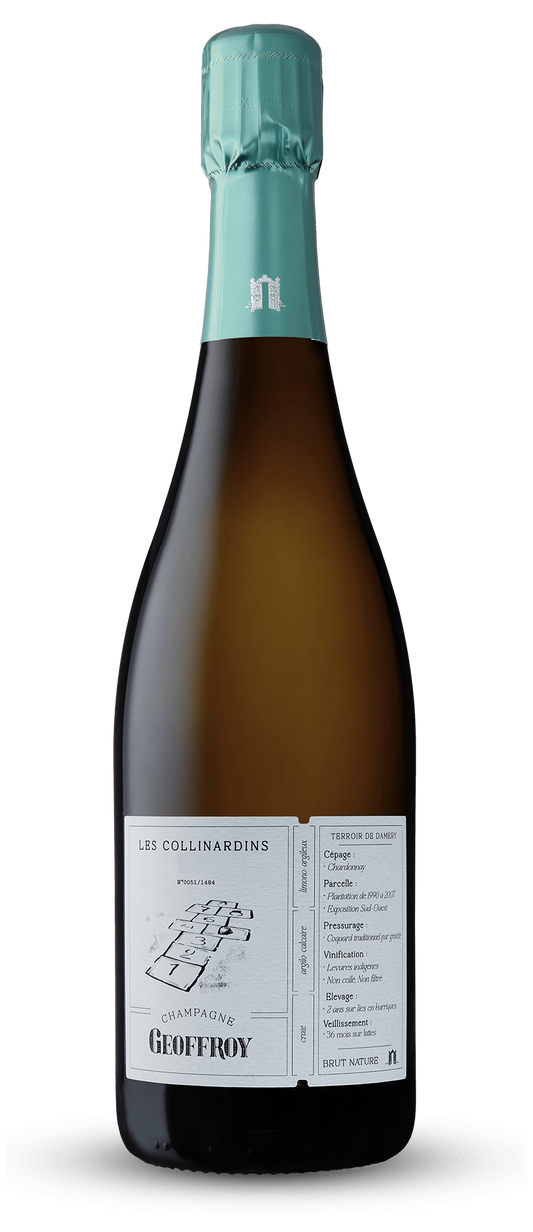 "Lieu Dit Les Collinardins" Blanc de Blancs 1er Cru Brut Nature, Champagne Geoffroy 2019