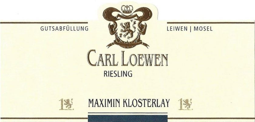Maximiner Klosterlay 1er Lage Riesling Trocken, Loewen 2023