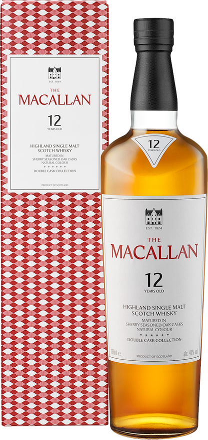 The Macallan Scotch Single Malt 12 Year Double Cask