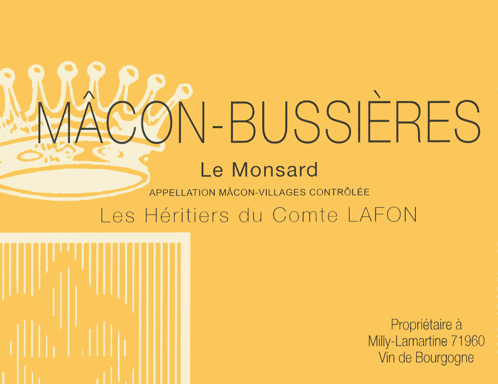 Macon-Bussieres, Heritiers du Comte Lafon 2023