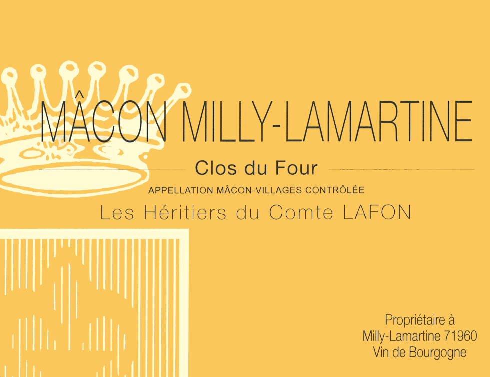 Macon-Milly Lamartine "Clos du Four", Heritiers du Comte Lafon 2023