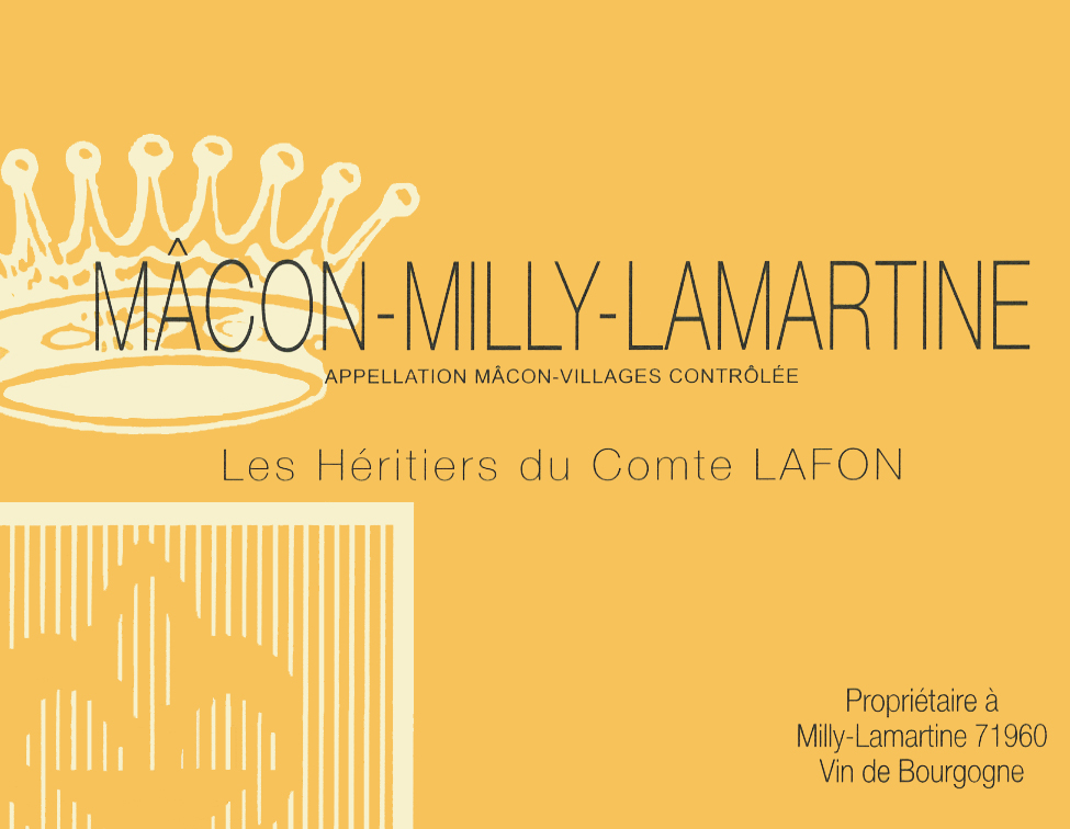 Macon-Milly Lamartine, Heritiers du Comte Lafon 2023