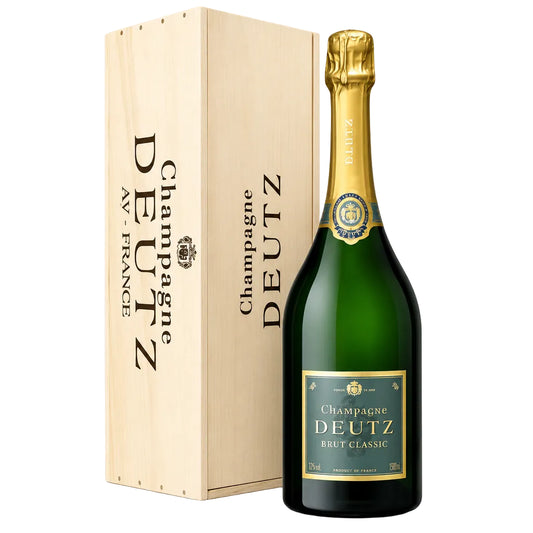 Deutz Brut Classic Nv In Wood Box