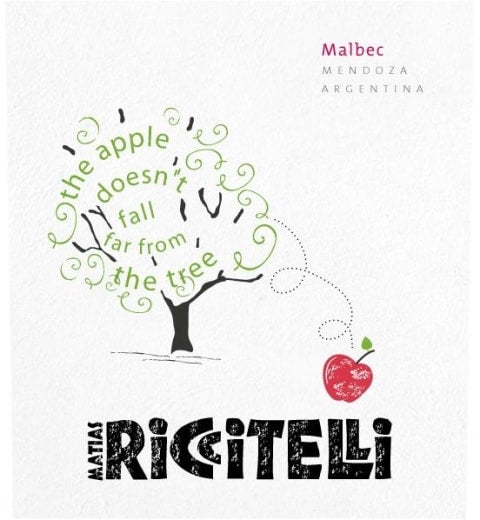 Malbec 'The Apple Doesn't Fall Far', Matias Riccitelli