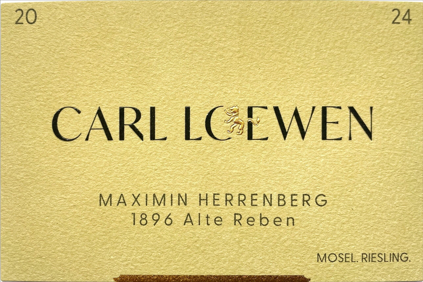 Maximin Herrenberg '1896' Riesling Alte Reben Trocken [White Label], Loewen 2024