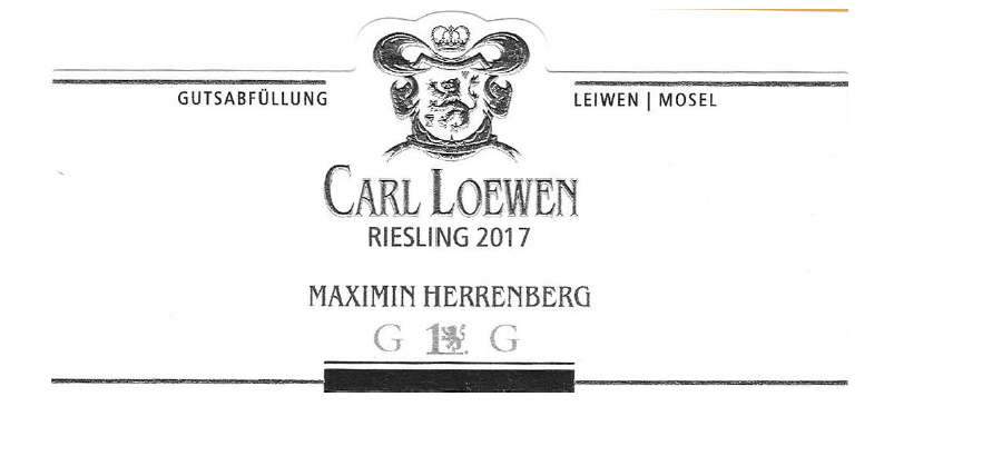 Maximin Herrenberg Riesling Grosses Gewachs, Loewen 2023