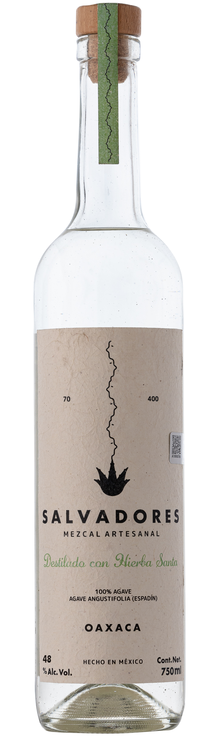 Mezcal, Destilado Con Hierba Santa, Salvadores